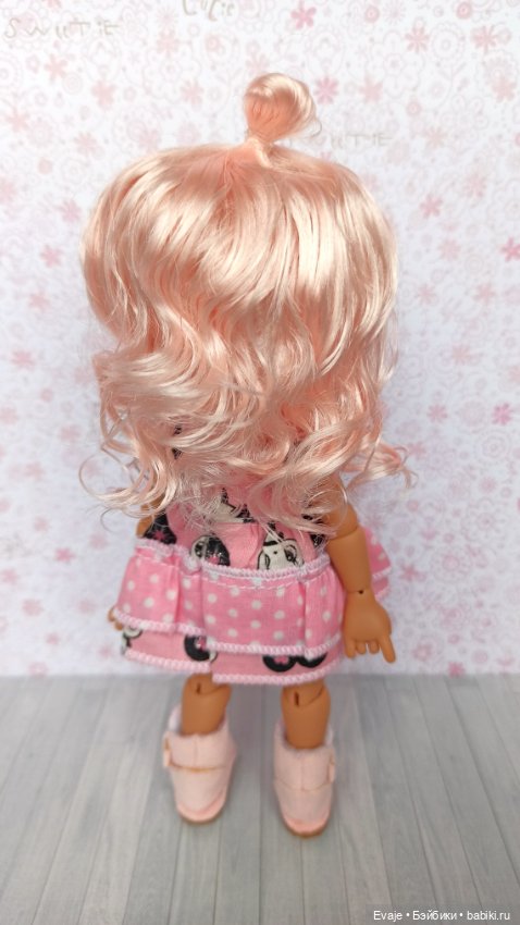 Парики 5-6" - Петелька на макушке, 4 цвета (фото 6)