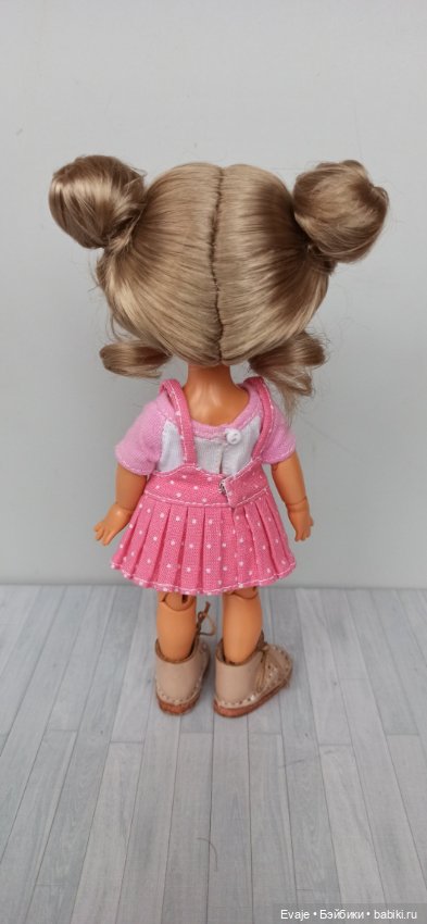 Парики 5-6" - Бобышки с крупными локонами, русый (фото 2)