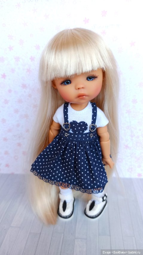 Парики 5-6" - Длинный прямой с челкой, 4 цвета (фото 6)