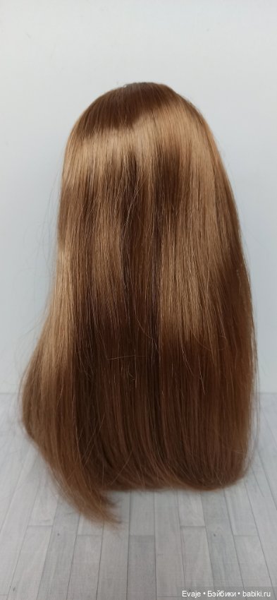 Парики 5-6" - Прямой с пробором без челки, 7 цветов