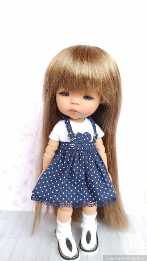 Парики 5-6" - Длинный прямой с челкой, 4 цвета (фото 8)