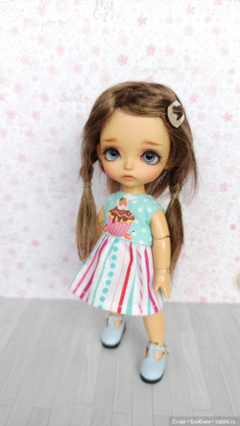 Парики 5-6" - Косички с заколкой, 2 цвета (фото 2)