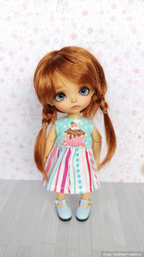 Парики 5-6" - Косички с заколкой, 2 цвета (фото 6)