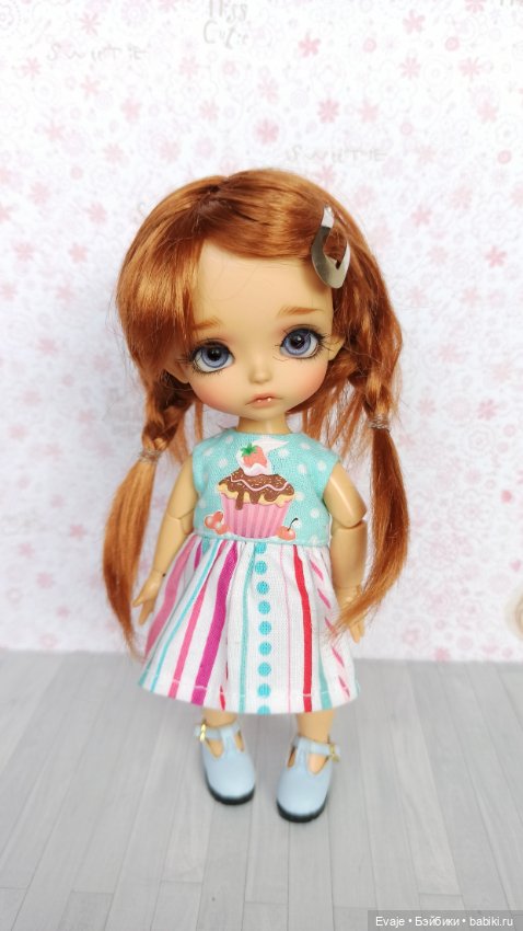 Парики 5-6" - Косички с заколкой, 2 цвета (фото 5)