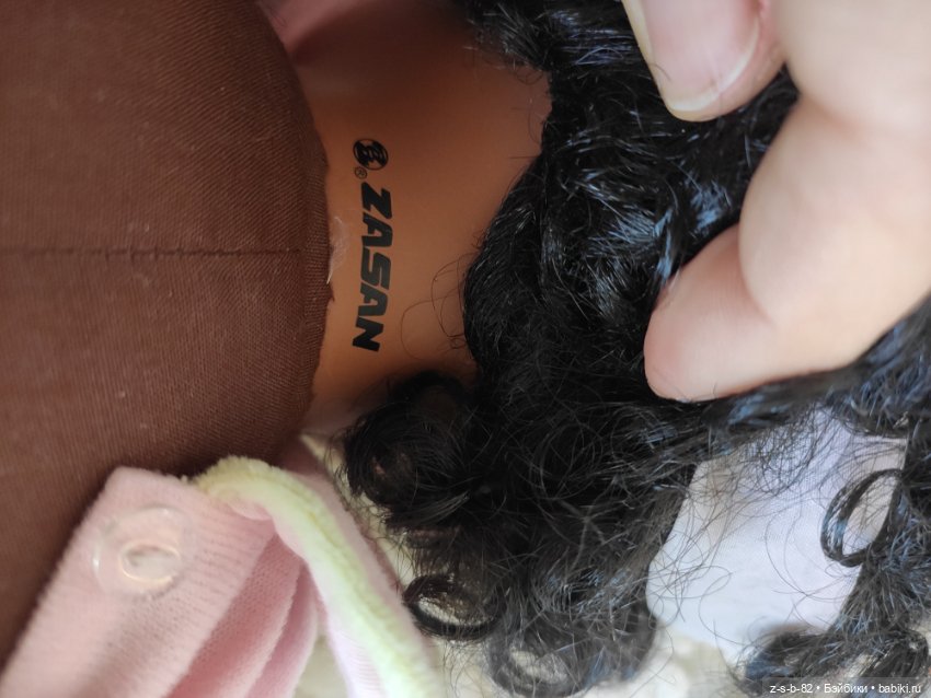 Шоколадный пончик — Фарфоровые куклы (фото 4)