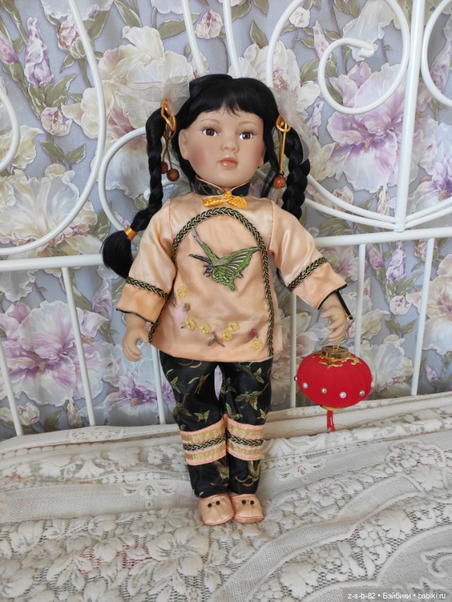 Красивая азиатка — Фарфоровые куклы