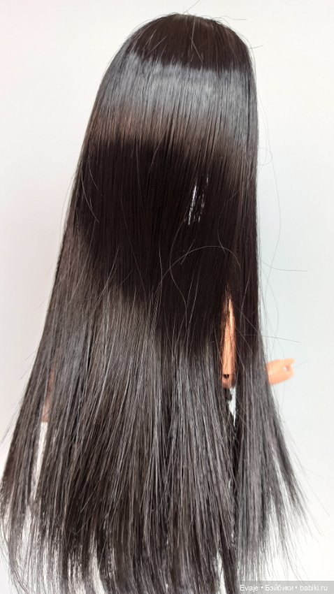 Парики 6-7" - Прямой с челкой (термоволокно), 2 цвета (фото 4)