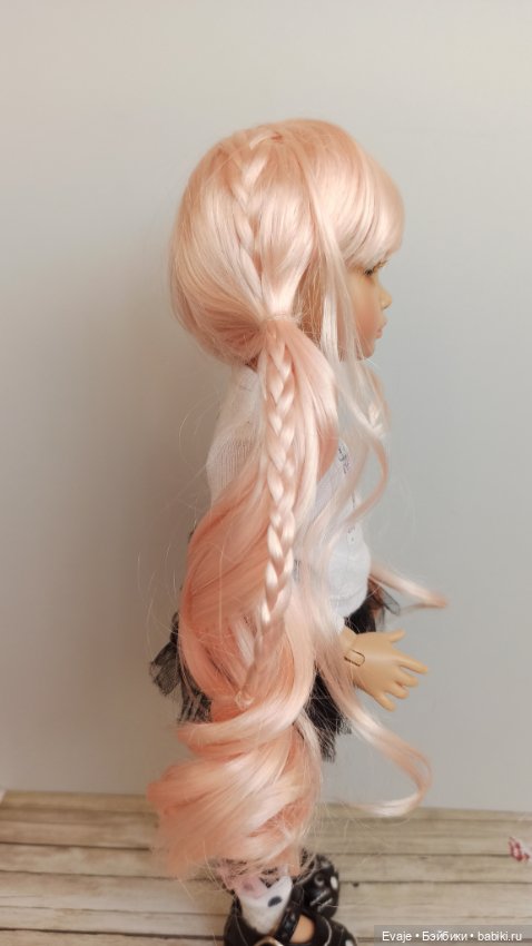 Парик 6-7" - Хвосты волнистые с косичкой (фото 2)