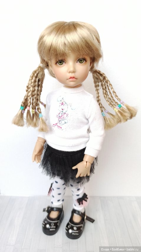 Парики 6-7" - Хвосты с афро-косичками, 8 цветов (фото 6)