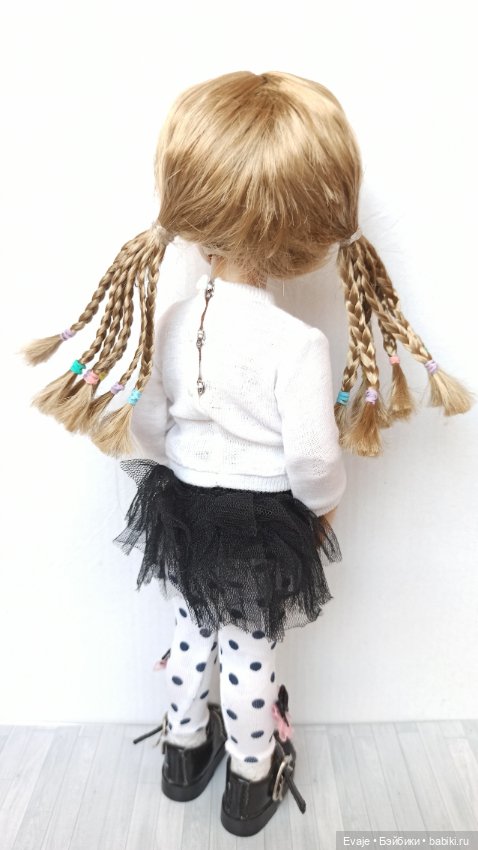 Парики 6-7" - Хвосты с афро-косичками, 8 цветов (фото 7)