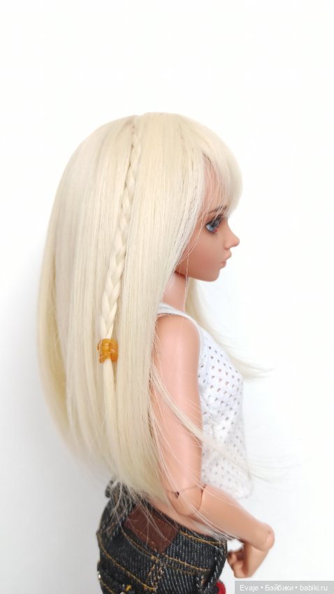 Парик 6-7" - Каскад с косичками (фото 2)