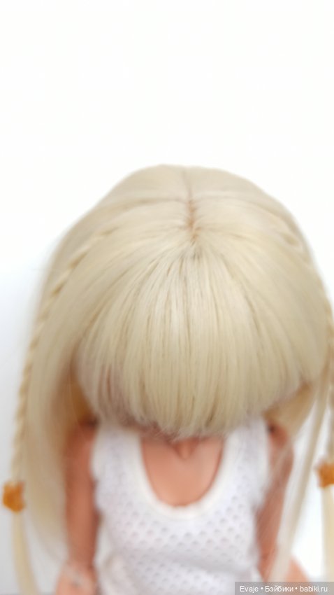 Парик 6-7" - Каскад с косичками (фото 4)