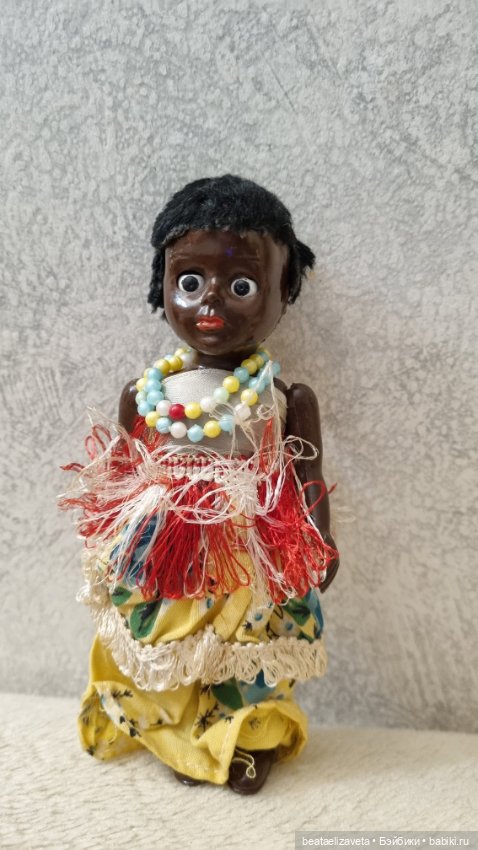 Винтажные куколка негритяночка Rogark