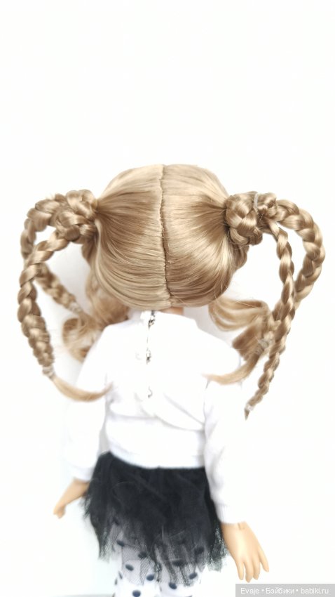 Парики 6-7" - Бобышки с косичками, 3 цвета (фото 10)