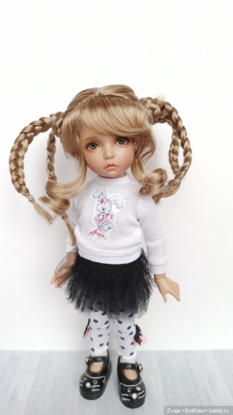 Парики 6-7" - Бобышки с косичками, 3 цвета (фото 8)