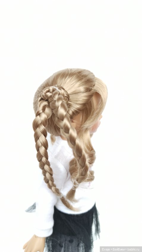 Парики 6-7" - Бобышки с косичками, 3 цвета (фото 9)