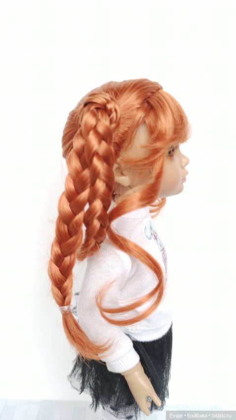 Парики 6-7" - Бобышки с косичками, 3 цвета (фото 3)