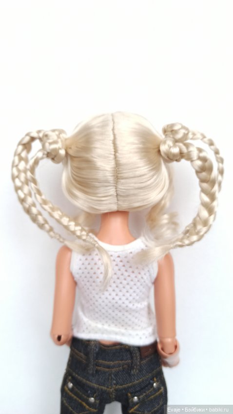 Парики 6-7" - Бобышки с косичками, 3 цвета (фото 7)