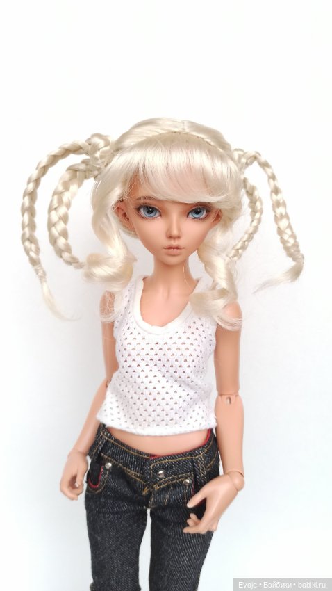 Парики 6-7" - Бобышки с косичками, 3 цвета (фото 5)