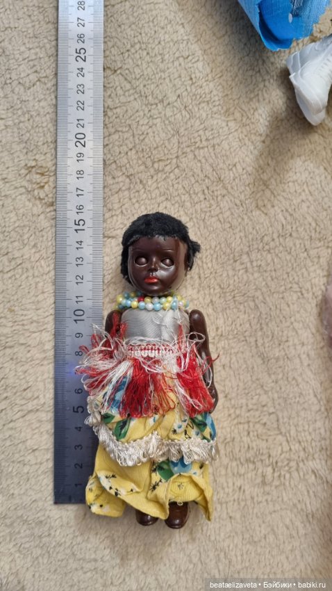 Винтажные куколка негритяночка Rogark (фото 10)