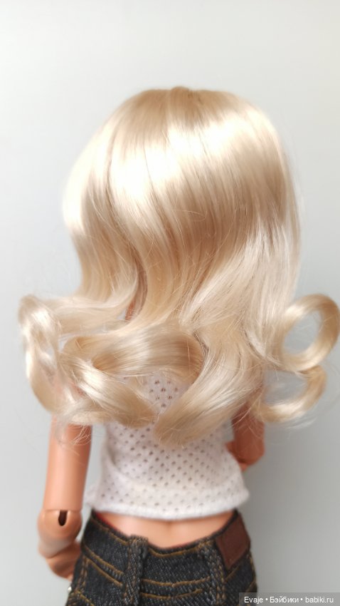 Парик 6-7" сливочный блонд (фото 2)