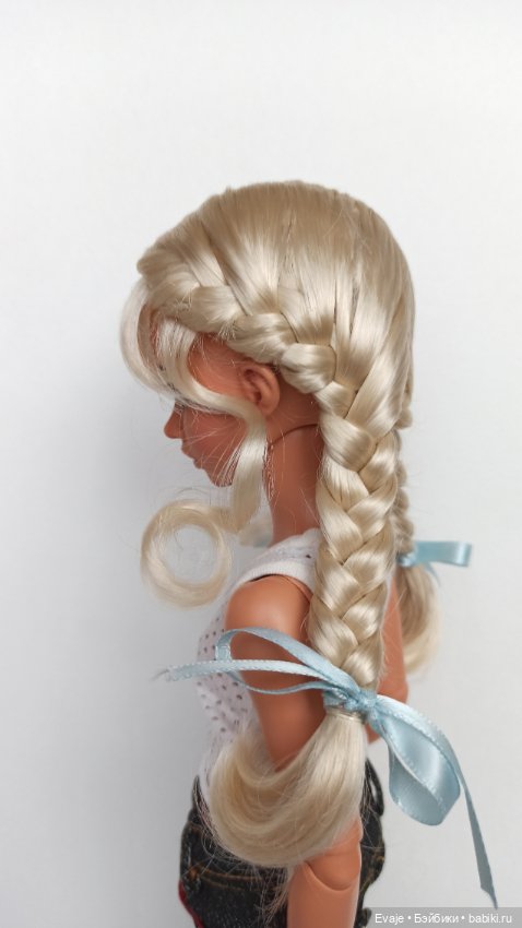 Парики 6-7" - 3 цвета, длинные косы с лентами (фото 6)