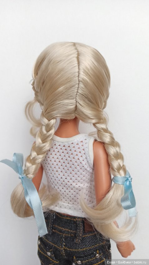 Парики 6-7" - 3 цвета, длинные косы с лентами (фото 7)