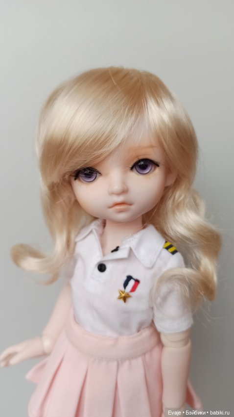 Парик 6-7" сливочный блонд (фото 3)