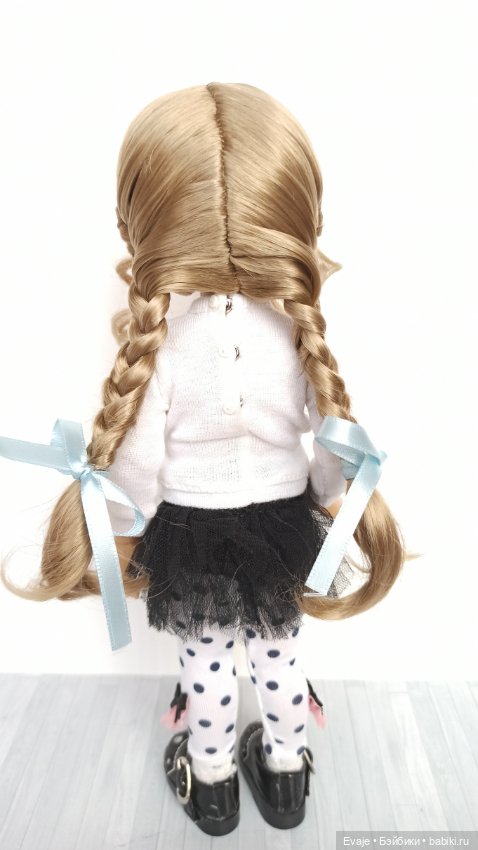Парики 6-7" - 3 цвета, длинные косы с лентами (фото 10)