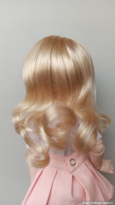 Парик 6-7" сливочный блонд (фото 4)