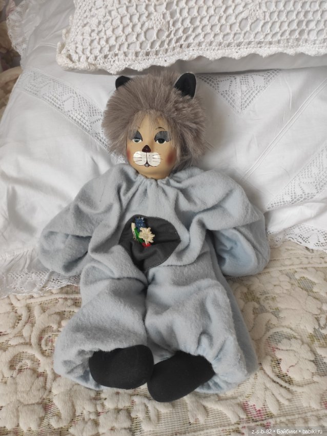 Колоритный котейка — Винтажные куклы и игрушки детства (фото 2)