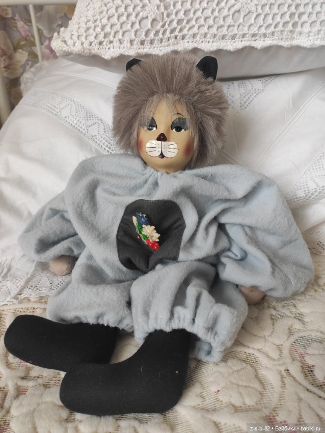 Колоритный котейка — Винтажные куклы и игрушки детства (фото 8)