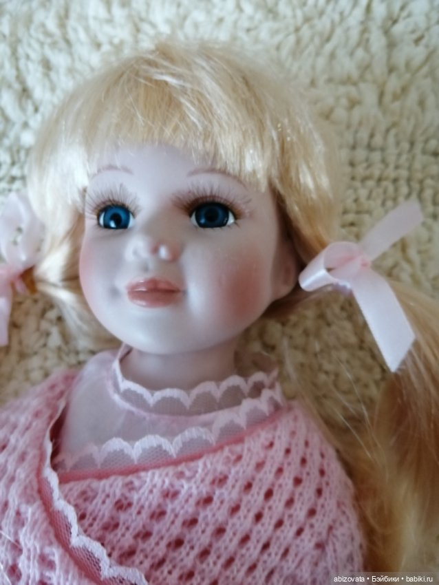 Фарфоровая кукла Алиса — Фарфоровые куклы (фото 2)