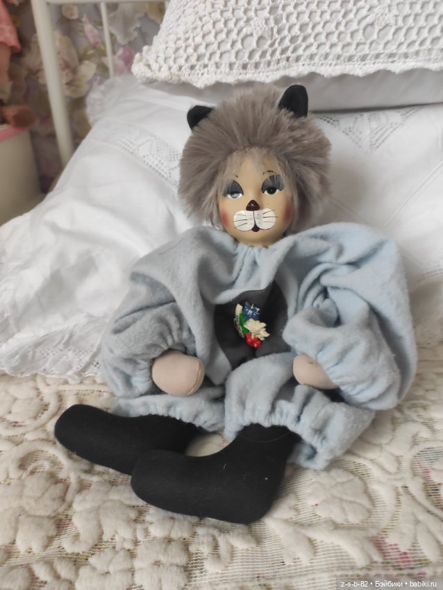 Колоритный котейка — Винтажные куклы и игрушки детства (фото 5)