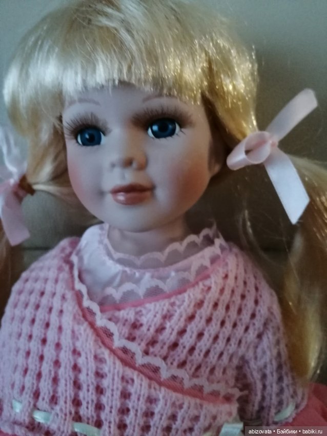 Фарфоровая кукла Алиса — Фарфоровые куклы (фото 5)