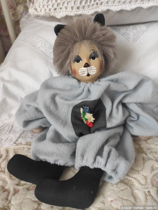 Колоритный котейка — Винтажные куклы и игрушки детства (фото 6)