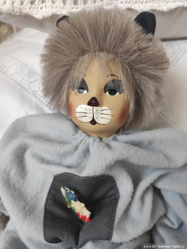 Колоритный котейка — Винтажные куклы и игрушки детства (фото 7)
