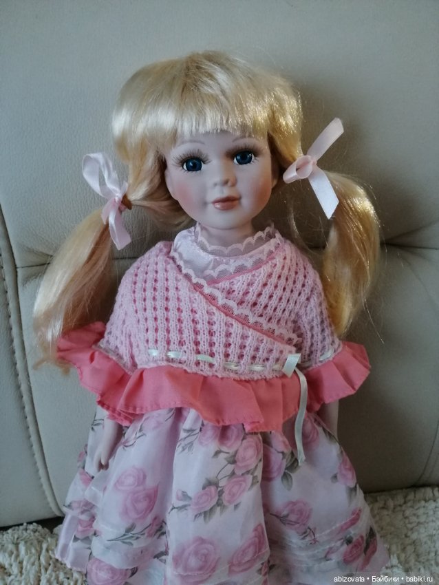 Фарфоровая кукла Алиса — Фарфоровые куклы (фото 4)