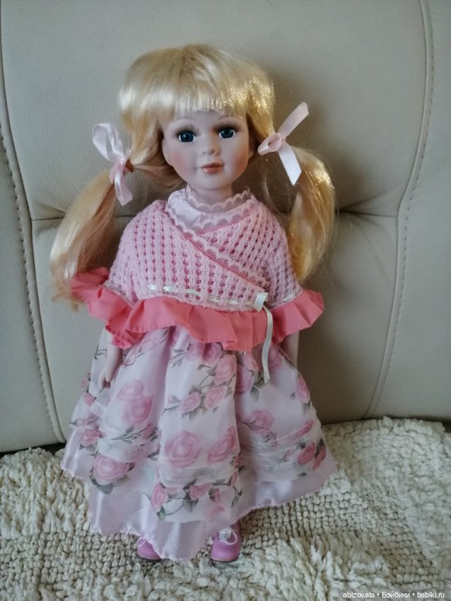 Фарфоровая кукла Алиса — Фарфоровые куклы (фото 3)