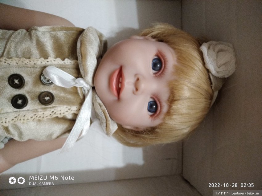 Новая, красивая, размера Готц 50 см, волосы длинные, паричек (фото 2)