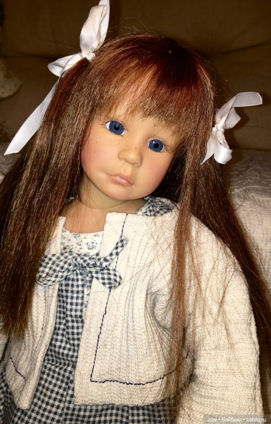 Синеглазая Maria от Bettina Hirsch для Zapf (фото 6)