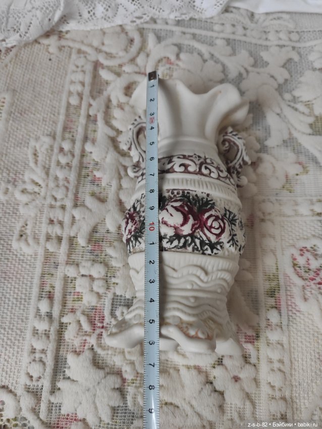 Антикварная вазочка бисквит (фото 2)