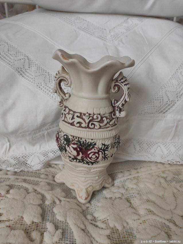 Антикварная вазочка бисквит (фото 6)