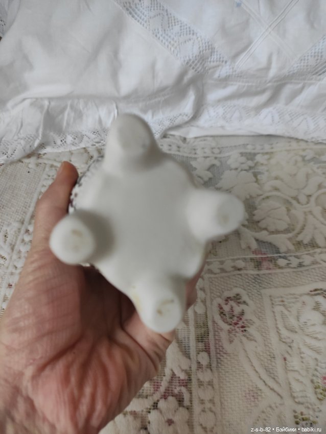 Антикварная вазочка бисквит (фото 4)