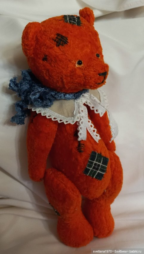 Плюш винтажный (СССР), завалян естественным путём (фото 3)