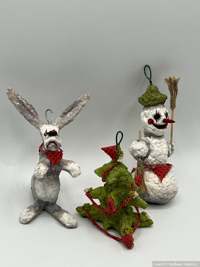 Елочные игрушки от Ольги Массальской