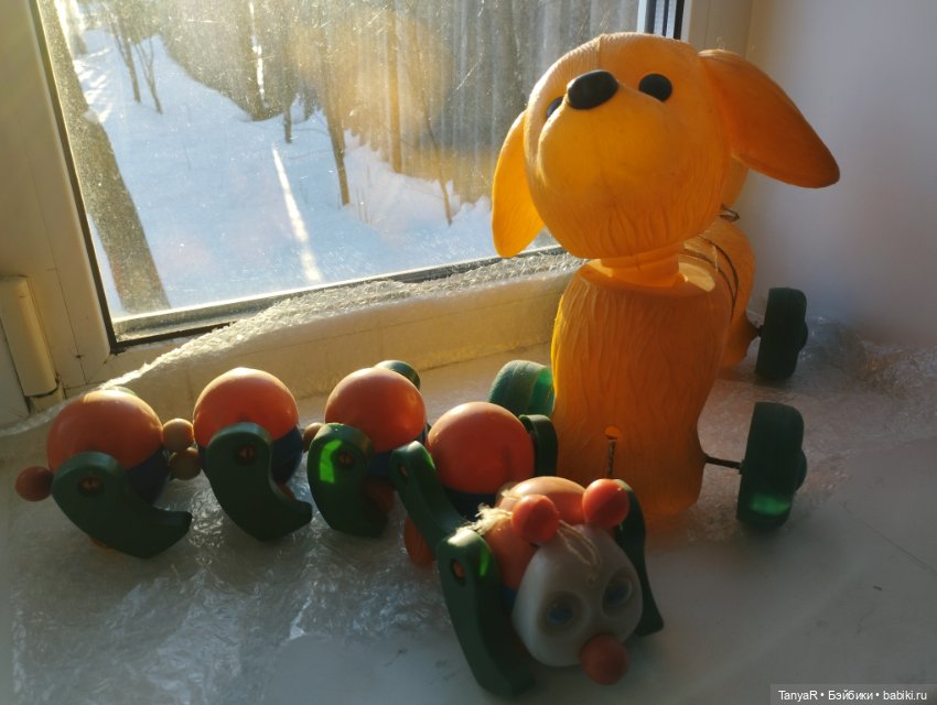 Лот каталок — Винтажные куклы и игрушки детства