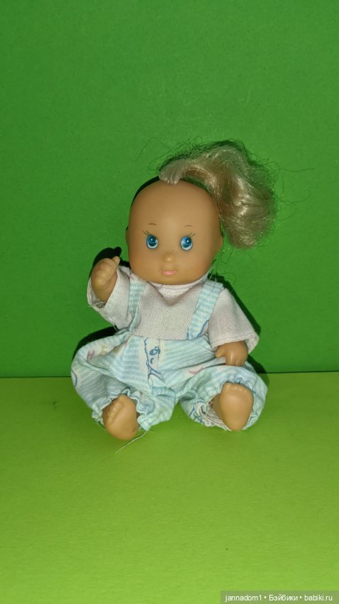 Винтажный пупсик с чубом, высота 11 см (фото 5)