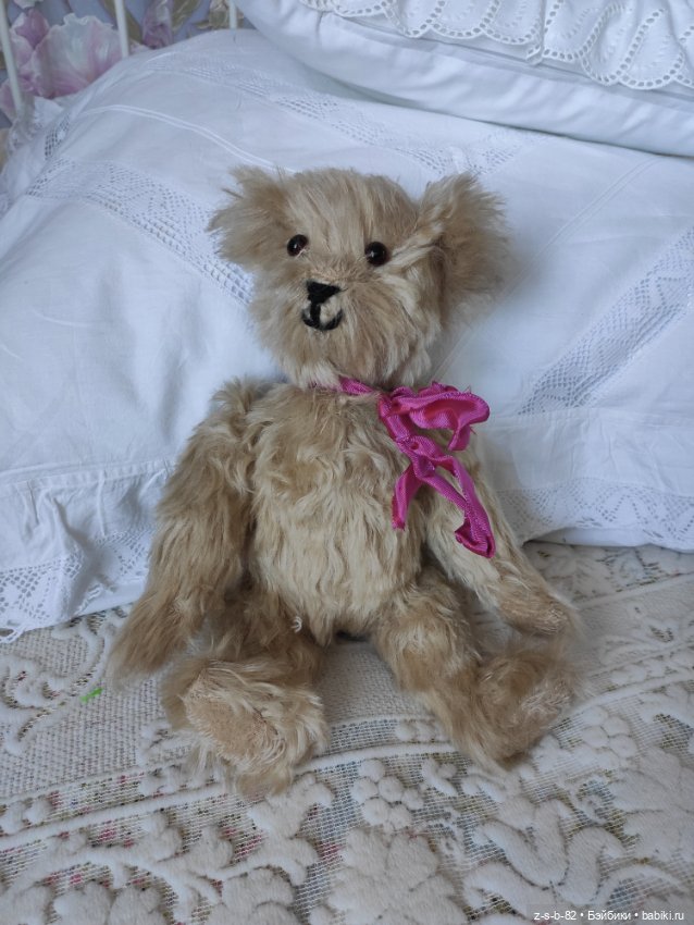 Мишка мохер, винтаж — Винтажные куклы и игрушки детства (фото 4)