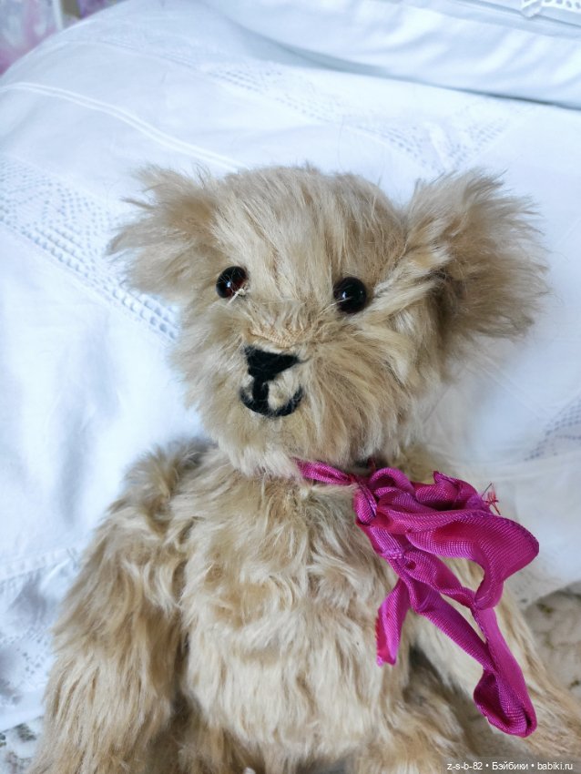 Мишка мохер, винтаж — Винтажные куклы и игрушки детства (фото 3)